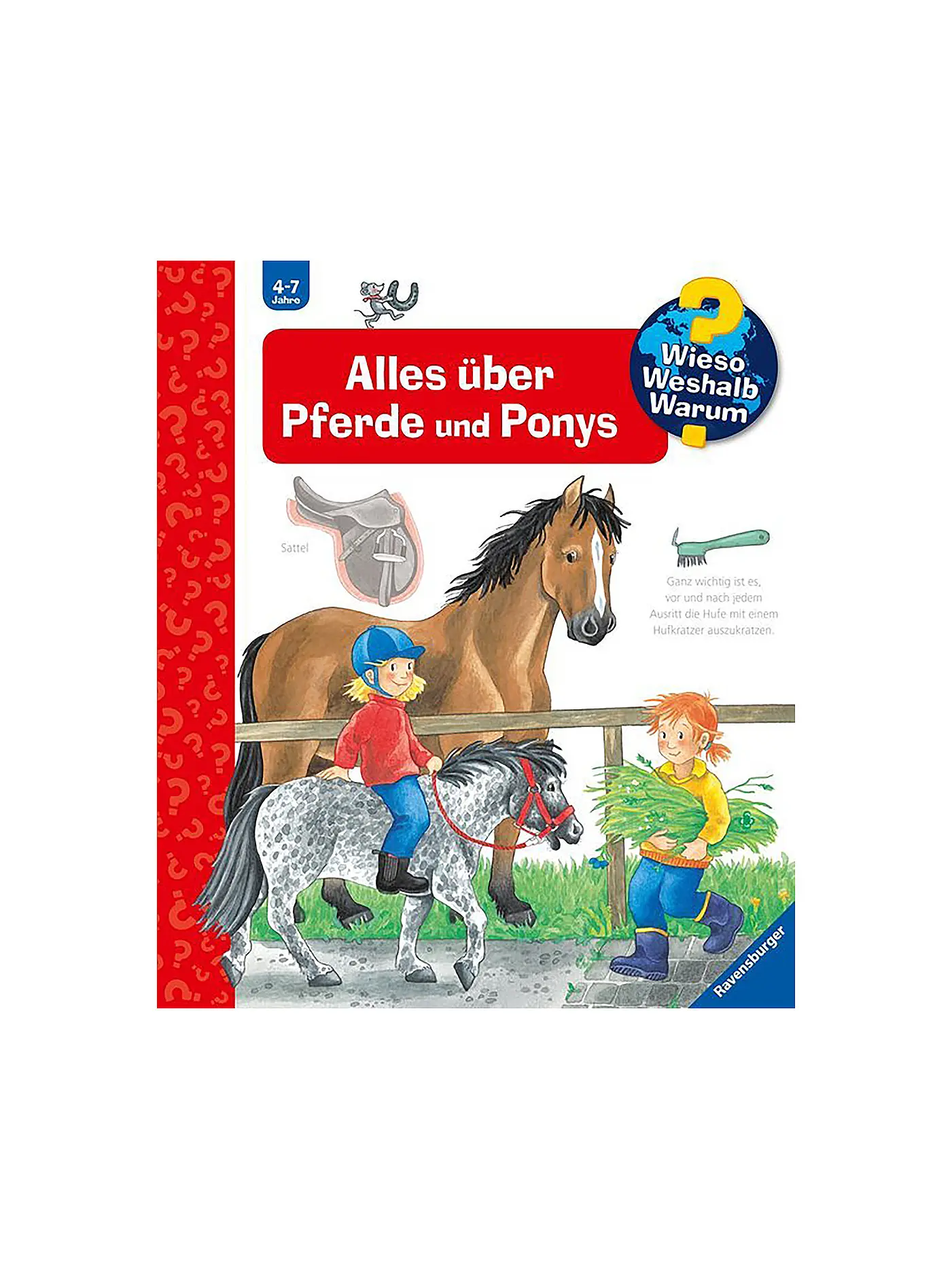RAVENSBURGER | Buch - Wieso Weshalb Warum - Alles über Pferde und Ponys | 